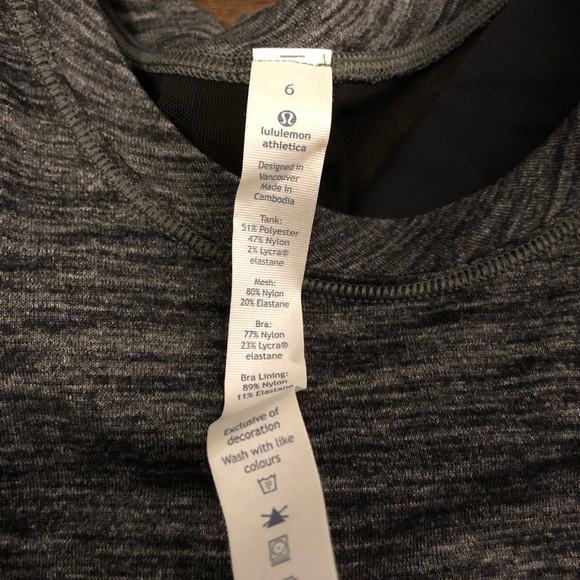 COPY - NWT - lululemon Work The Circuit Tank Top - Picture 4 of 6